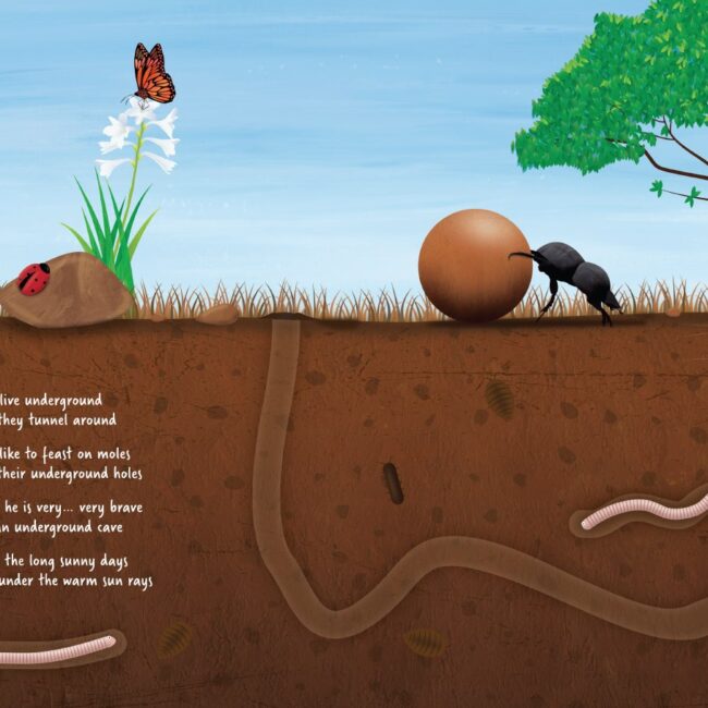 Cole the mole - heart-warming children's story set in the African wilderness