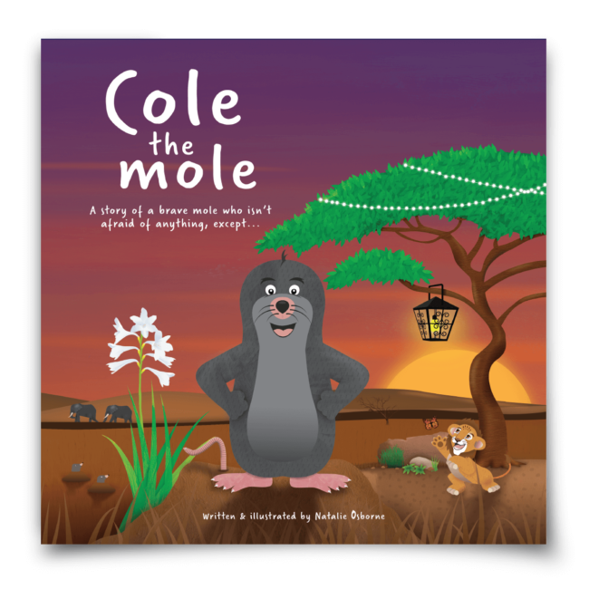 Cole the mole - heart-warming children's story set in the African wilderness